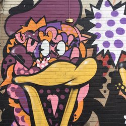 Carwyn Cellars - Art outside Carwyn Cellars