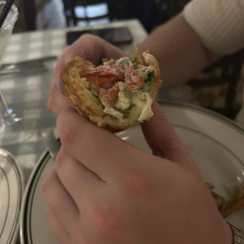 Lucile's Stateside Bistro - Lobster roll, barely any lobster....why the lettuce ? - American Near Me - Fort Worth, Texas