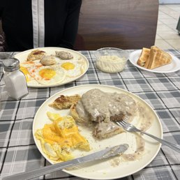 Country Fried Steak and Biscuit Country Fried Steak and Biscuit