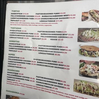 Las Chavelas Taqueria - 3 page of menu - Mexican Near Me - Homestead, Florida Las Chavelas Taqueria - 3 page of menu - Mexican Near Me - Homestead, Florida