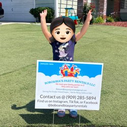 Come check out Bobo and Bia's Party Rentals!!