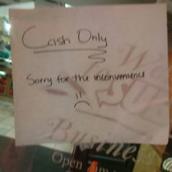 Didn't get our business last night, 12/9/15.
