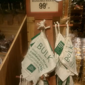 The Fresh Market - Reusable bulk food bags...now that's eco-friendly! - Grocery Near Me - Carmel, Indiana The Fresh Market - Reusable bulk food bags...now that's eco-friendly! - Grocery Near Me - Carmel, Indiana