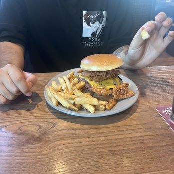 Outback Steakhouse - The Outbacker Burger* - Steakhouses Near Me - Fort Worth, Texas