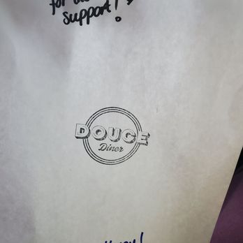 Douce Diner - Take out bag - Diners Near Me - North Vancouver, British Columbia