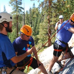 Summit Adventure - Rock climbing with guide. Safety first!