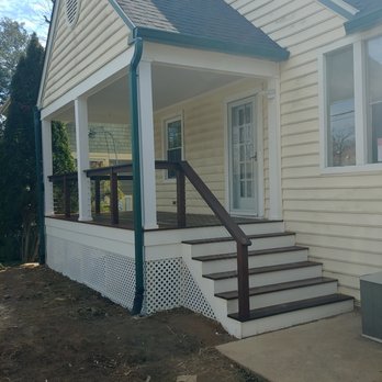 Innovative Realty Contracting - New Ipe Wood front porch in Arlington - General Contractors Near Me - Middleburg, Virginia Innovative Realty Contracting - New Ipe Wood front porch in Arlington - General Contractors Near Me - Middleburg, Virginia