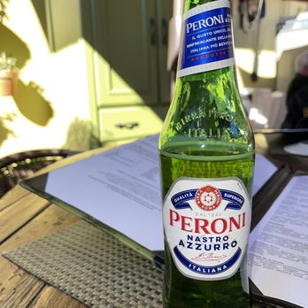 Giannfranco's Trattoria - They serve Italian beer here... PERONI! - Italian Near Me - Carpinteria, California