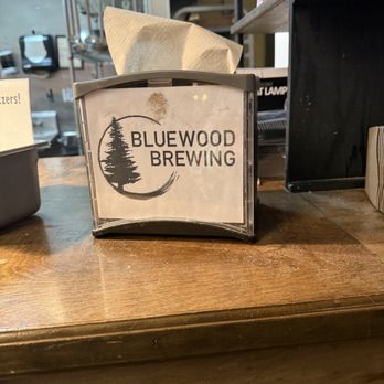 Bluewood Brewing - Paper Napkins - Breweries Near Me - St. Louis, Missouri