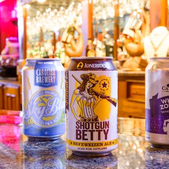 The Tavern at Jack's Neck - three cans of beer - American Near Me - Belhaven, North Carolina