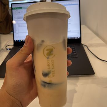 Cozy Tea Loft - Cloud Foam: Purple Taro Assam Black milk tea w/ grass jelly - Bubble Tea Near Me - San Jose, California Cozy Tea Loft - Cloud Foam: Purple Taro Assam Black milk tea w/ grass jelly - Bubble Tea Near Me - San Jose, California