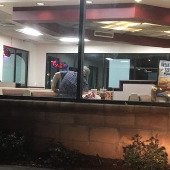 Taco Bell - The slow trek to the OPEN  sign... The other girl disappeared when I pointed NY camera phone at them - Fast Food Near Me - Union City, California