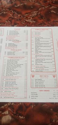 Menu photo 1 Kam Sheng Kansas City, MO