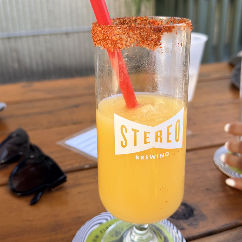Stereo Brewing - Hi-Fi Slushie - Mango Flavored - Breweries Near Me - Placentia, California