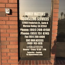 Family Matters Counseling Services - Business info