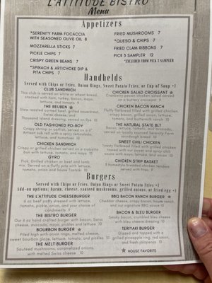 Menu photo 6 L'Attitude Bistro Clinton, AR