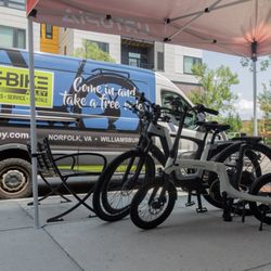E-Bike Alley Williamsburg - Urtopia E-Bikes located at 100 College Row STE 2105 in Williamsburg. E-Bike Alley van for deliveries.