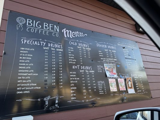 Menu photo 1 Big Ben Coffee Kokomo, IN Menu photo 1 Big Ben Coffee Kokomo, IN