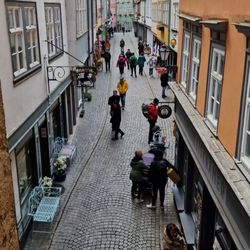 Ägidienkirche Erfurt - Blick auf die Krämerbrücke