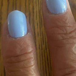 Empress Nail Spa - Awful choppy cuticles and my nail on the left has a slight point filed.  Not even.