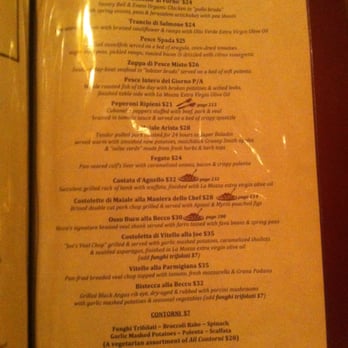Becco - Menu - Part 2 - Italian Near Me - New York, New York