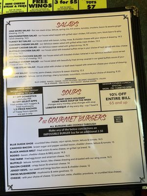 Menu photo 4 One More Bar & Grill Tabernacle, NJ