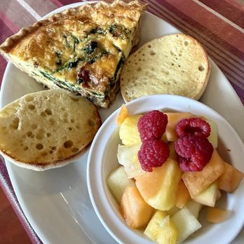 Downtown Cafe - Quiche of the day. - Breakfast & Brunch Near Me - Rochester, Michigan Downtown Cafe - Quiche of the day. - Breakfast & Brunch Near Me - Rochester, Michigan