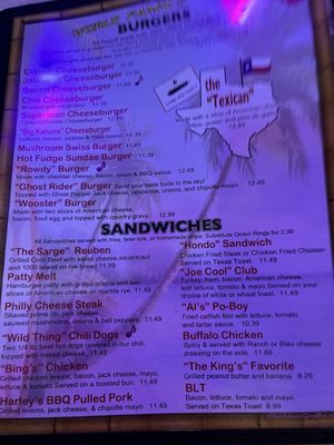 Menu photo 8 Yesterday's 50's Diner Bridgeport, TX Menu photo 8 Yesterday's 50's Diner Bridgeport, TX
