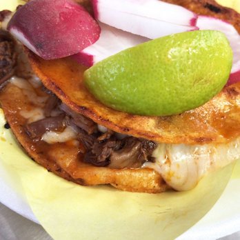 Birrieria Gonzalez - Mulita...corn tortilla quesadilla with Beef Birria ! - Mexican Near Me - Vernon, California