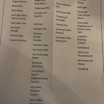 Brickhouse Tavern - Tap list - Burgers Near Me - Indian Orchard, Massachusetts Brickhouse Tavern - Tap list - Burgers Near Me - Indian Orchard, Massachusetts