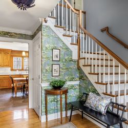 Evergreen Design - The main foyer in rural Rehoboth.