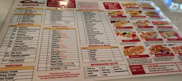 Menu photo 7 Sushi Kingdom Dunwoody, GA