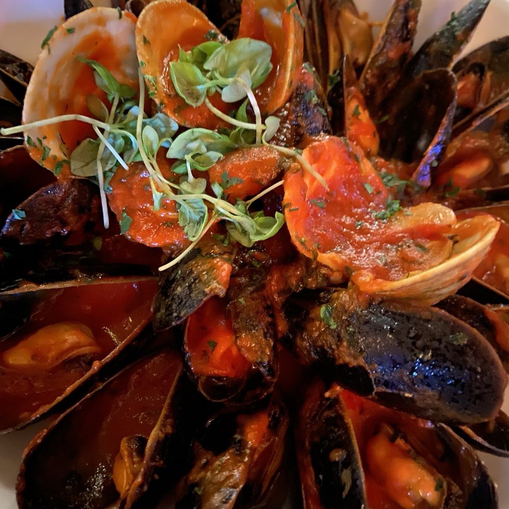 The Florentine Cafe - Zuppa (steamed mussels and clams and dish was amazing) - Italian Near Me - Boston, Massachusetts