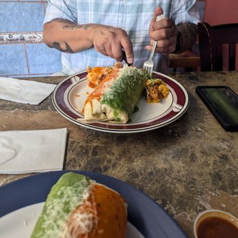 Las Marias - Combination burrito - Mexican Near Me - Monrovia, California