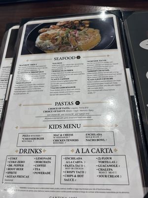 Menu photo 1 Casa Leon Victoria, TX