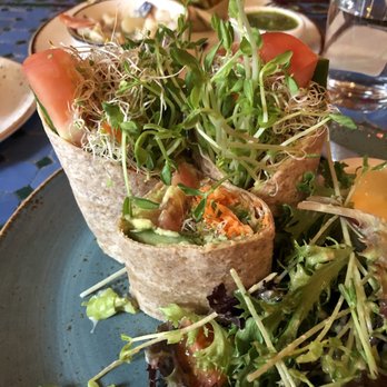 Green Temple - Hummus wrap - Vegetarian Near Me - Redondo Beach, California
