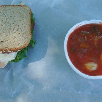 Eagle Square Deli & First Impressions Catering - a sandwich and a bowl of tomato soup - Breakfast & Brunch Near Me - Concord, New Hampshire