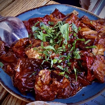 Bosphorus Cafe Grill - Eggplant with Tomato Sauce - Mediterranean Near Me - Port Washington, New York