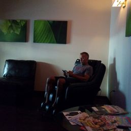 Love the massage chairs too Love the massage chairs too