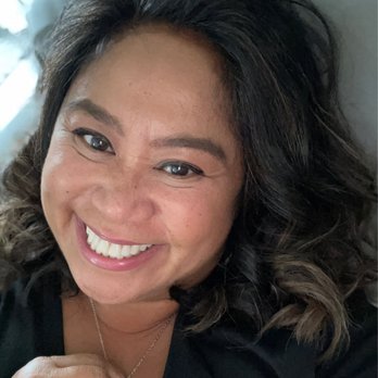 Bless Your Hair - Deep dark chocolate color with caramel highlights by Maria   Thank you Maria!! I love it!!! - Hair Stylists Near Me - Indian Trail, North Carolina