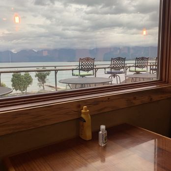 The Shoe - a view of the ocean from a restaurant - Steakhouses Near Me - Polson, Montana
