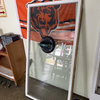Reliable Window Repair - How does one not drop a cut out window - with a big and handy suction cup and handle! - Windows Installation Near Me - Vernon Hills, Illinois