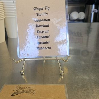 interim coffee - syrup options - Coffee & Tea Near Me - Carlsbad, California