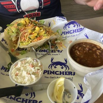 Pinchers - Grouper Tacos - Seafood Near Me - Fort Myers, Florida Pinchers - Grouper Tacos - Seafood Near Me - Fort Myers, Florida