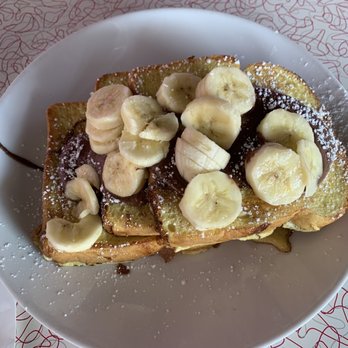 Doo Wop Diner - French toast with bananas and nutella - Diners Near Me - Wildwood, New Jersey Doo Wop Diner - French toast with bananas and nutella - Diners Near Me - Wildwood, New Jersey