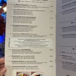 Menu Menu