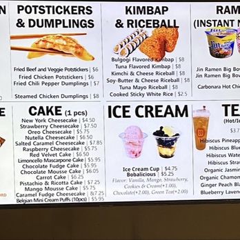 Dessert Cafe Concord - Menu - Desserts Near Me - Concord, California