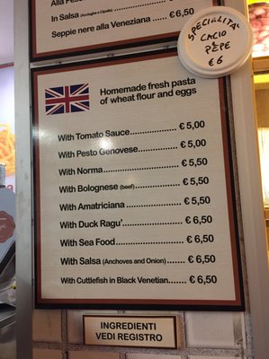 Menu photo 4 Bigoi Venezia, VE