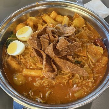 Dookki - Rose tteokbokki - Korean Near Me - Fullerton, California