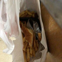 MrBeast Burger - Food in Garbage where it belongs. $33 down the garbage shoot I'm still hungry and broke